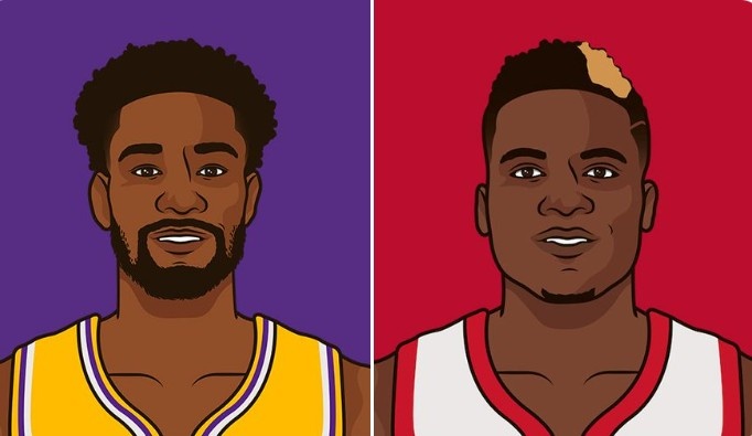 艾顿场均12.5分8板碾压卡佩拉1分2板，湖人自媒体晒对比