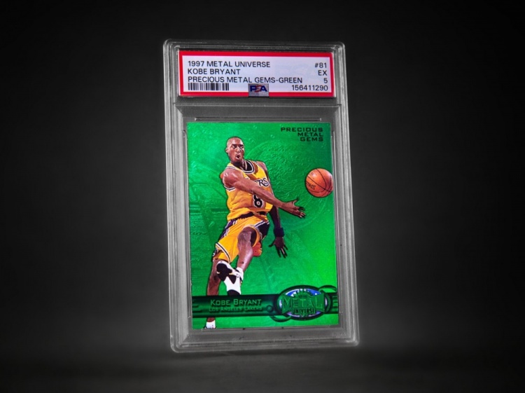 315万美元成交：科比绿宝石PMG卡创个人纪录