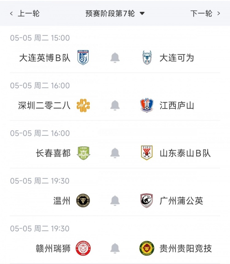 海港B队1-0泰安天贶领跑北区,南区前四同积12分蒲公英暂居首 海港B队1-0泰安天贶领跑北区,南区前四同积12分蒲公英暂居首