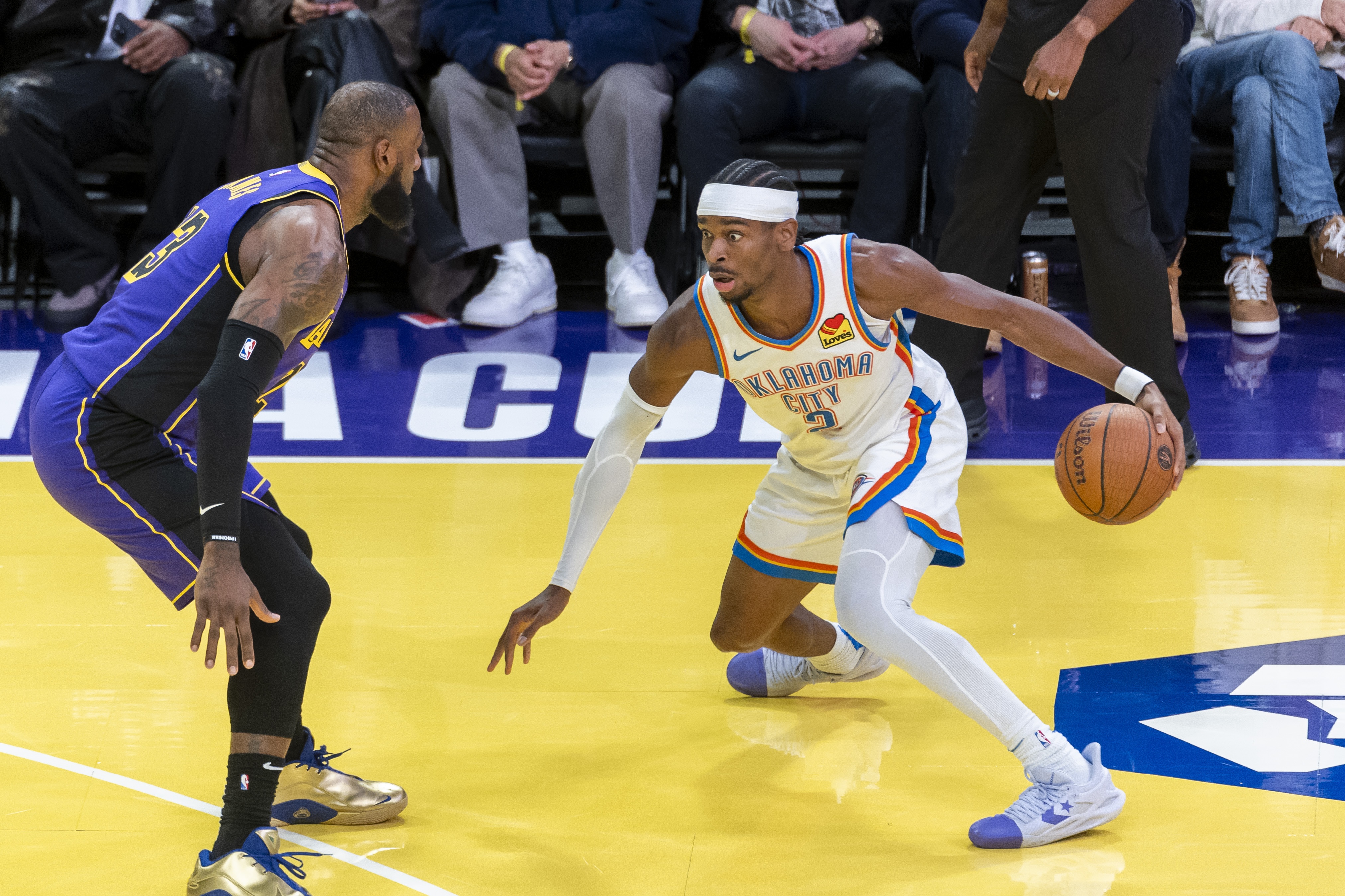 ESPN预测仅20.9%:湖人次轮G1遭雷霆全面压制 ESPN预测仅20.9%:湖人次轮G1遭雷霆全面压制