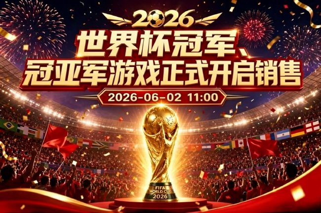竞彩开售2026世界杯冠军赔率 西班牙1赔4.5领跑